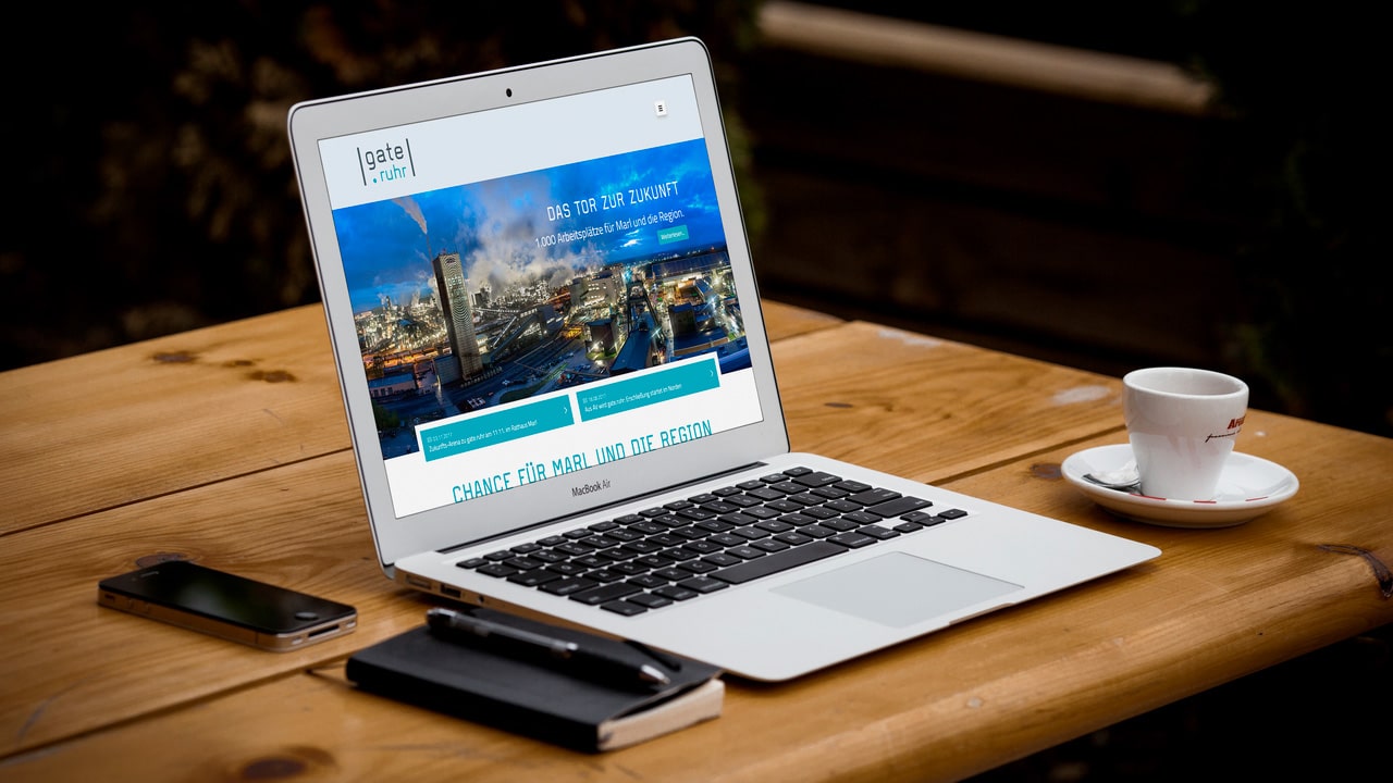 WordPress-Website Gate.Ruhr